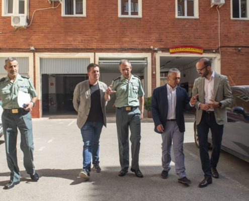 EL GOBIERNO DE CABAÑERO REFORZARÁ SU COLABORACIÓN CON LA GUARDIA CIVIL HASTA LOS 300.000 EUROS PARA MEJORAR CASAS-CUARTEL EN LA PROVINCIA