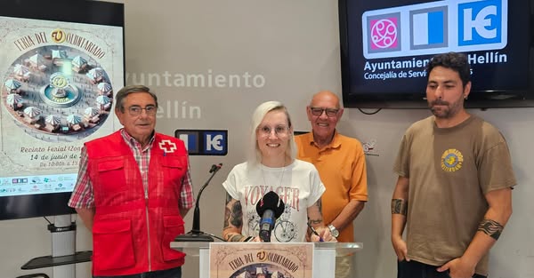 HELLÍN CELEBRA LA II FERIA DEL VOLUNTARIADO PARA VISIBILIZAR Y PROMOVER LA ACCIÓN SOLIDARIA LOCAL