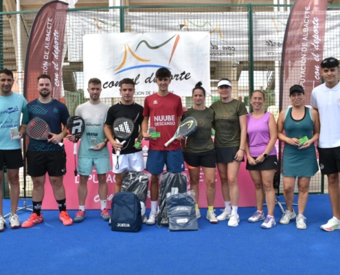 EL V TORNEO DE PÁDEL DE LA DIPUTACIÓN DE ALBACETE SE DESPIDE CON RÉCORD DE PARTICIPACIÓN, CON MÁS DE MEDIO MILLAR DE DEPORTISTAS