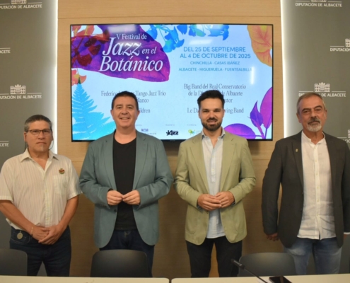 EL FESTIVAL JAZZ EN EL BOTÁNICO CRECE DE LA MANO DE LA DIPUTACIÓN DE ALBACETE Y EN SU V EDICIÓN INCLUYE 12 PROPUESTAS CULTURALES Y LLEGARÁ A LA PROVINCIA