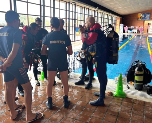 EL SEPEI DE LA DIPUTACIÓN DE ALBACETE REFUERZA LA ESPECIALIZACIÓN DE SU UNIDAD DE RESCATE ACUÁTICO CON UN CURSO INTERNACIONAL EN SEGURIDAD PÚBLICA SUBACUÁTICA