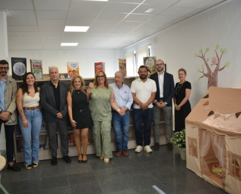 LA BIBLIOTECA DE ALATOZ ABRE DE NUEVO LAS PUERTAS CON EL RESPALDO ECONÓMICO DE LA DIPUTACIÓN DE ALBACETE TRAS EL INCENDIO QUE AFECTÓ GRAVEMENTE A SUS INSTALACIONES
