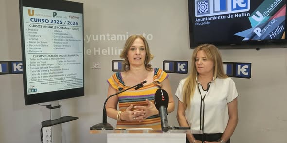 LA UNIVERSIDAD POPULAR OFERTA 25 CURSOS Y TALLERES PARA LA TEMPORADA 2025/26