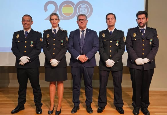 EL CUERPO NACIONAL DE POLICÍA HA CELEBRADO EN EL SANTUARIO DE NUESTRA SEÑORA DEL ROSARIO, LA SANTA MISA, OFICIADA POR EL RVDO. SR. D. MATÍAS MARÍN
