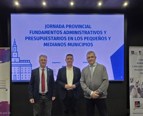 CABAÑERO REIVINDICA UN ESTATUTO DEL PEQUEÑO MUNICIPIO EN LA INAUGURACIÓN DE LA JORNADA SOBRE GESTIÓN ADMINISTRATIVA MUNICIPAL