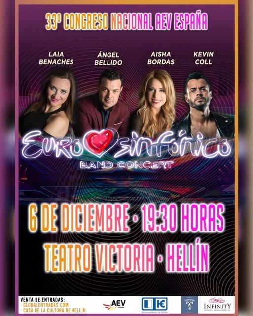 EL PRÓXIMO 6 DE DICIEMBRE A LAS 7:30 DE LA TARDE SE CELEBRARÁ UN EMOCIONANTE CONCIERTO LLAMADO EURO SINFÓNICO