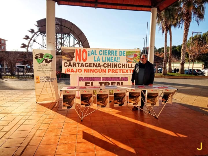 NOTA DE PRENSA DE LA PLATAFORMA POR EL TREN DE HELLÍN Y COMARCAS