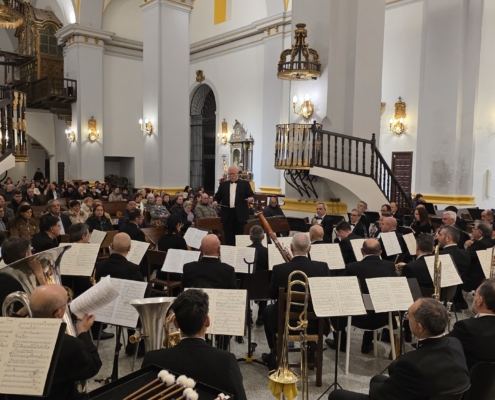 EL BONILLO ACOGE UN CONCIERTO DE LA BANDA SINFÓNICA MUNICIPAL DE ALBACETE DE LA MANO DE LA DIPUTACIÓN