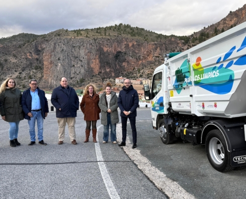 LA DIPUTACIÓN DE ALBACETE GARANTIZA LA RECOGIDA DE RESIDUOS EN AÝNA, BOGARRA Y PATERNA DEL MADERA FINANCIANDO LA ADQUISICIÓN DE UN NUEVO CAMIÓN