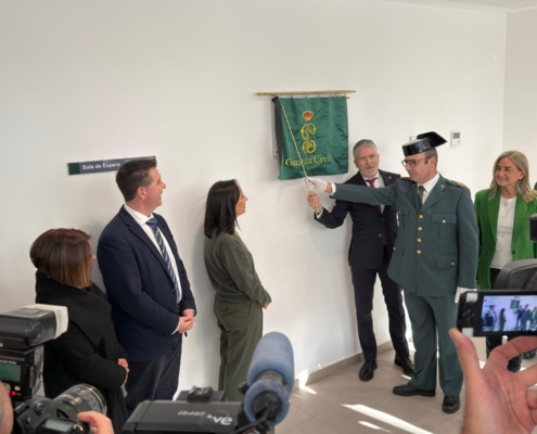 SANTI CABAÑERO DESTACA EL VALOR TERRITORIAL Y ESTRATÉGICO DEL NUEVO CUARTEL DE LA GUARDIA CIVIL EN CAUDETE