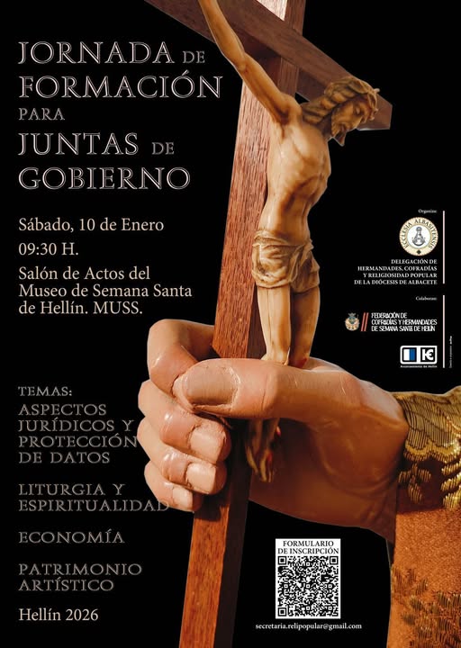 LA SEMANA SANTA DE HELLÍN RECIBIRÁ LA JORNADA DE FORMACIÓN PARA JUNTAS DE GOBIERNO