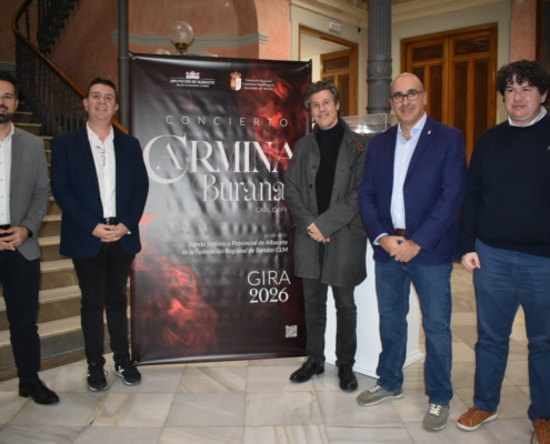 LA BANDA SINFÓNICA PROVINCIAL DEBUTA EL 10 DE ENERO EN EL TEATRO CIRCO CON ‘CARMINA BURANA’, UNA GRAN PRODUCCIÓN DE LA DIPUTACIÓN DE ALBACETE
