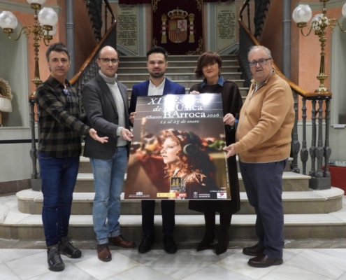 FEMUBA LLEGA A SU 11ª EDICIÓN DEL 16 AL 25 DE ENERO CON LA MEJOR MÚSICA BARROCA Y PONE EN ESCENA UN STRADIVARIUS DE 1707 CON EL APOYO DE LA DIPUTACIÓN Y EL AYUNTAMIENTO DE ALBACETE