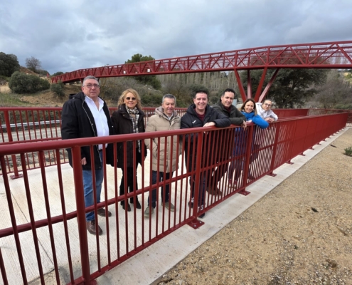 LA DIPUTACIÓN DE ALBACETE REFUERZA EL CAMINO NATURAL VÍA VERDE DEL RENACIMIENTO COMO MOTOR DE DESARROLLO RURAL ENTRE BALAZOTE Y EL JARDÍN