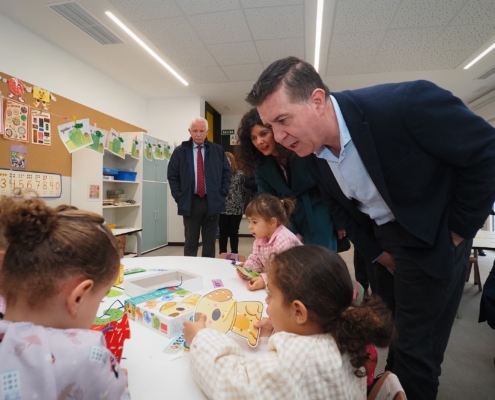 SANTI CABAÑERO SUBRAYA EL IMPULSO QUE EL GOBIERNO REGIONAL ESTÁ IMPRIMIENDO A LA CIUDAD DE ALBACETE DESDE SU COMPROMISO CON LA EDUCACIÓN PÚBLICA