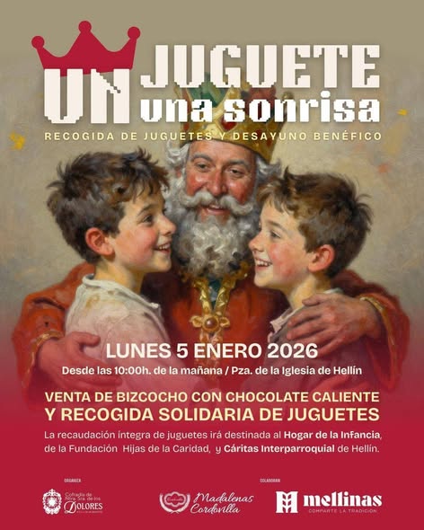 AVISO IMPORTANTE – RECEPCIÓN DE SUS MAJESTADES LOS REYES MAGOS