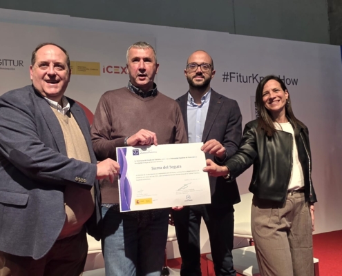 LA SIERRA DEL SEGURA RECIBE EN FITUR 2026 EL DIPLOMA DE DESTINO NOVEL SICTED CON EL RESPALDO DE LA DIPUTACIÓN DE ALBACETE