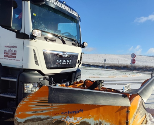 LA DIPUTACIÓN DE ALBACETE REFUERZA SU PLAN DE VIALIDAD INVERNAL ANTE EL ÚLTIMO TEMPORAL DE NIEVE
