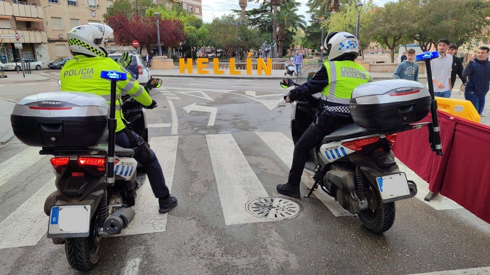 NOTA DE PRENSA POLICIA LOCAL HELLÍN SEMANA SANTA