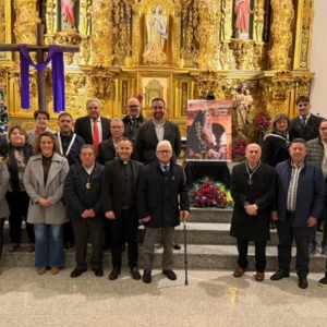 LA DIPUTACIÓN DE ALBACETE ACOMPAÑA A LOS VECINOS Y VECINAS DE EL BONILLO EN LA PRESENTACIÓN DEL CARTEL DE SU SEMANA SANTA, EJEMPLO DE LA IMPLICACIÓN DE TODO UN PUEBLO