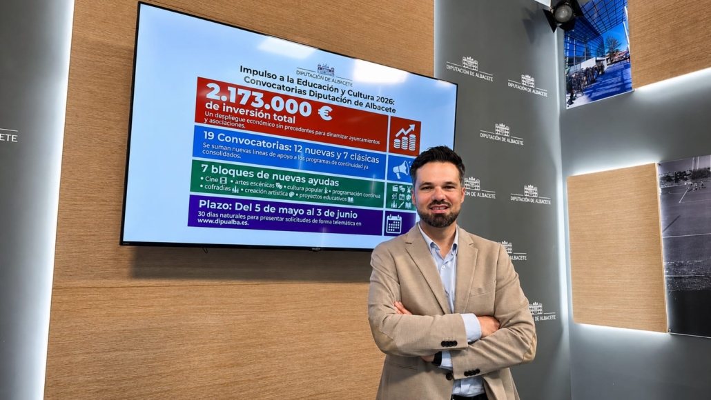 EL GOBIERNO PROVINCIAL MOVILIZA MÁS DE 2,17 MILLONES DE EUROS EN 19 CONVOCATORIAS DE AYUDAS PARA FORTALECER LA CULTURA Y LA EDUCACIÓN EN TODO EL TERRITORIO