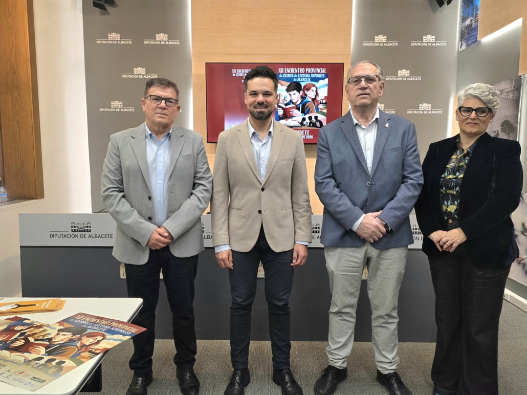 EL XII ENCUENTRO PROVINCIAL DE CLUBES DE LECTURA JUVENILES QUE IMPULSA LA DIPUTACIÓN DE ALBACETE Y LA JCCM SE CELEBRA EL 6 DE MAYO EN CAUDETE