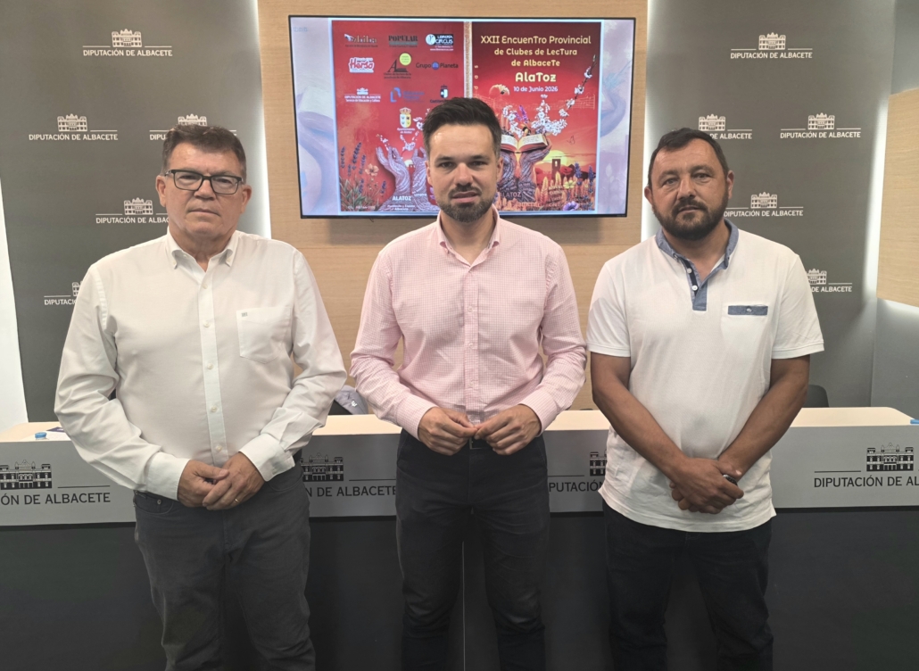 LA DIPUTACIÓN DE ALBACETE Y LA JCCM IMPULSAN EL XXII ENCUENTRO PROVINCIAL DE CLUBES DE LECTURA EN ALATOZ CON LUZ GABÁS COMO AUTORA INVITADA