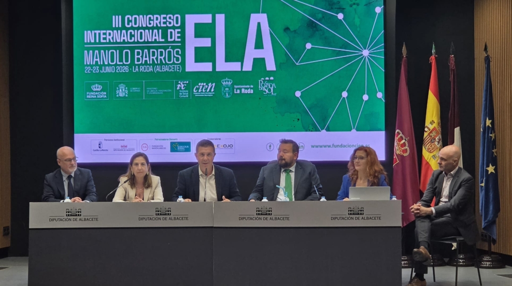CABAÑERO DEFIENDE EN LA PRESENTACIÓN DEL III CONGRESO INTERNACIONAL SOBRE LA ELA ‘MANOLO BARRÓS’ QUE LA INVESTIGACIÓN ES UNA RESPONSABILIDAD COLECTIVA