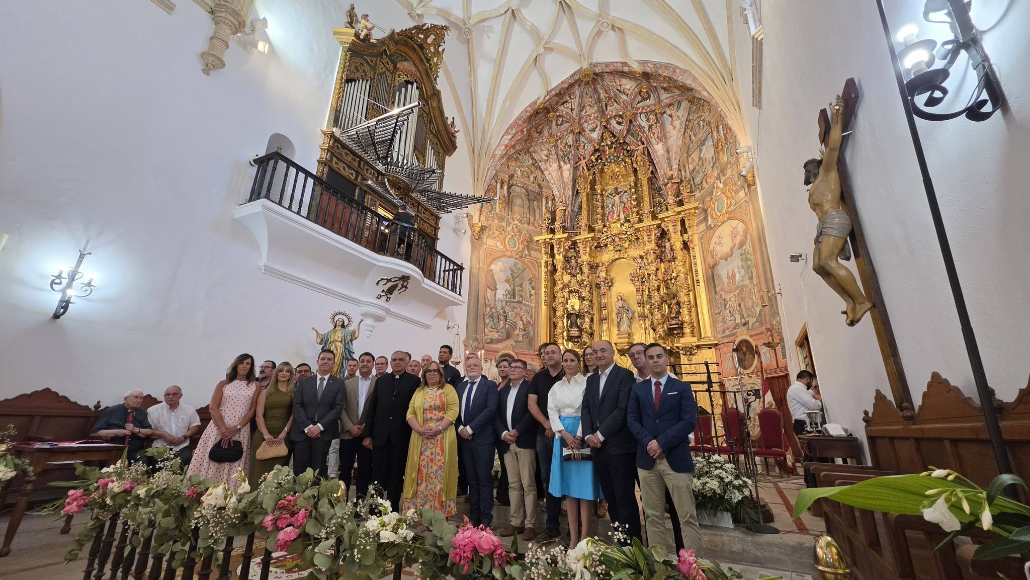 CABAÑERO CELEBRA EN LEZUZA LA RECUPERACIÓN DE UN ÓRGANO HISTÓRICO QUE VUELVE A SONAR “GRACIAS AL ESFUERZO, LA ILUSIÓN Y EL COMPROMISO DE TODO UN PUEBLO”