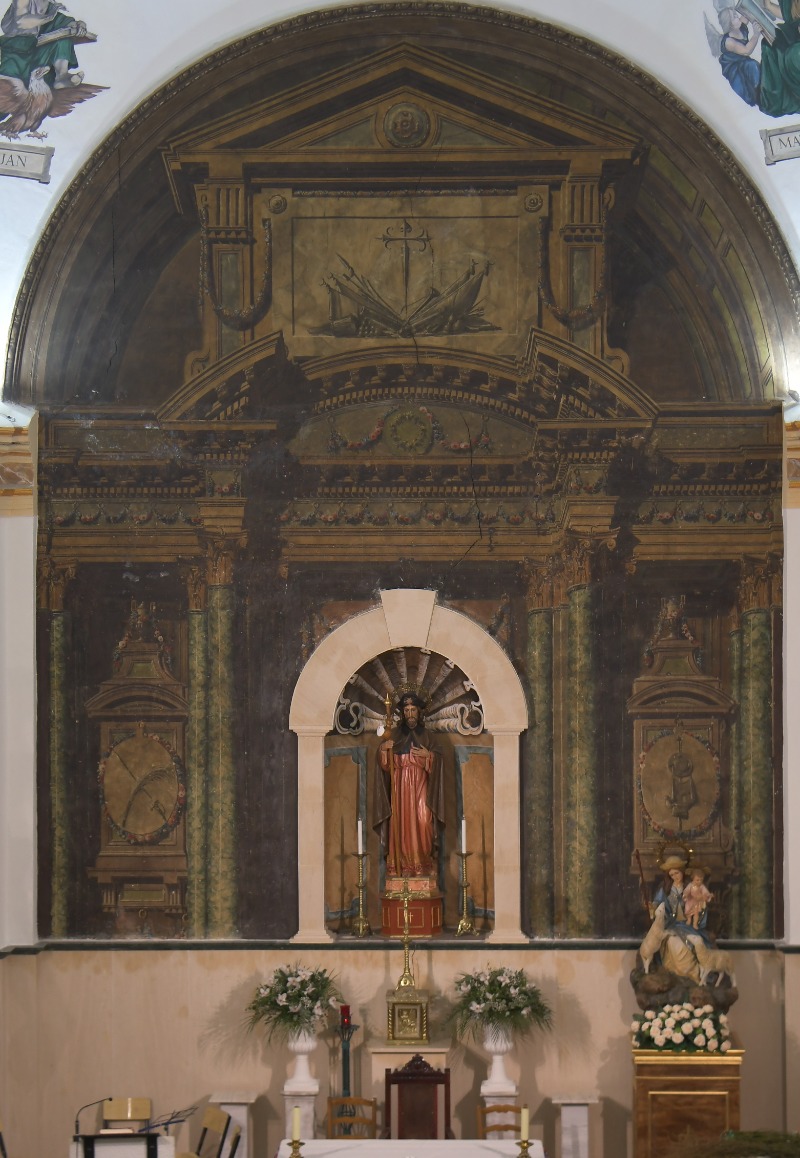DESDE LA PARROQUIA SANTIAGO APÓSTOL DE ISSO, NOS INFORMAN QUE YA SE HA INICIADO LA CAMPAÑA DE RECAUDACIÓN DE FONDOS PARA LA RESTAURACIÓN DEL TRAMPANTOJO DE LA IGLESIA DE ISSO