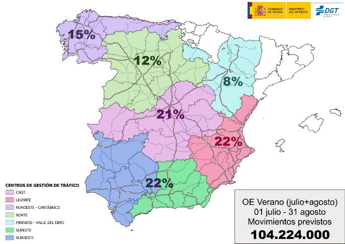 TRÁFICO ACTIVA LA OPERACIÓN VERANO 2026 PARA DAR COBERTURA A MÁS DE 104 MILLONES DE DESPLAZAMIENTOS