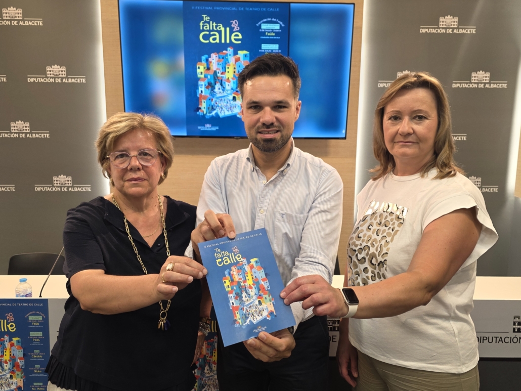 LA DIPUTACIÓN DE ALBACETE IMPULSA LA SEGUNDA EDICIÓN DEL FESTIVAL ‘TE FALTA CALLE’, QUE ARRANCA ESTE JUEVES Y RECORRERÁ CINCO ESCENARIOS SINGULARES DE LA PROVINCIA CON NOVEDADES