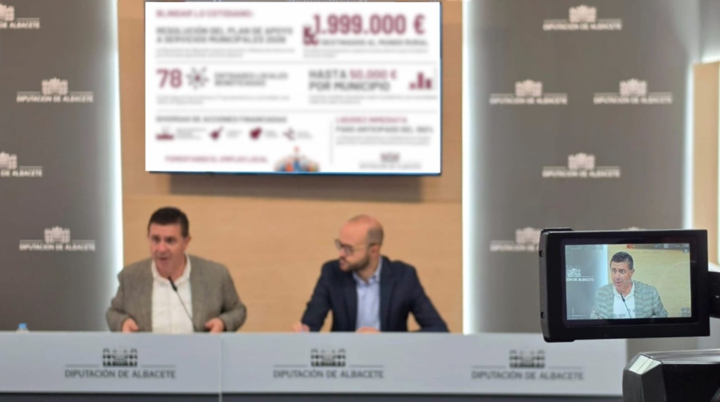 LA DIPUTACIÓN DE ALBACETE RESUELVE EL REPARTO DE CASI 2 MILLONES DE EUROS PARA BLINDAR LOS SERVICIOS Y AYUDAR A “SOSTENER LO COTIDIANO” EN 78 PUEBLOS
