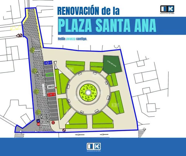 EL AYUNTAMIENTO DE HELLÍN PRESENTA EL PROYECTO DE REFORMA DE LA PLAZA SANTA ANA