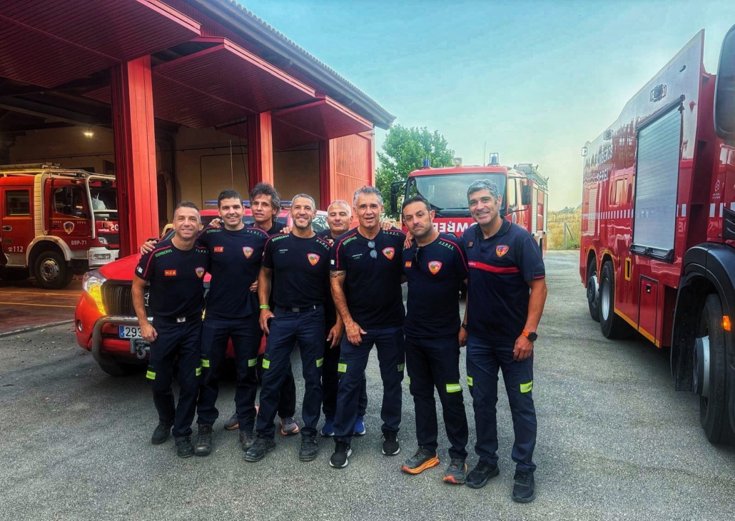 LA DIPUTACIÓN DE ALBACETE DESPLAZA EFECTIVOS Y MEDIOS DEL SEPEI PARA COLABORAR EN LA EXTINCIÓN DEL INCENDIO FORESTAL DE LA MIERLA (GUADALAJARA)