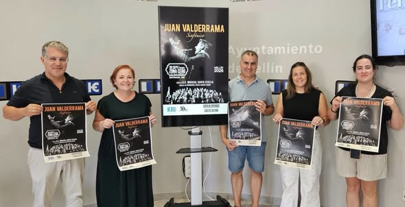 JUAN VALDERRAMA ACTUARÁ EN FERIA CON SU ESPECTÁCULO SINFÓNICO JUNTO A LA A. C. MUSICAL SANTA CECILIA