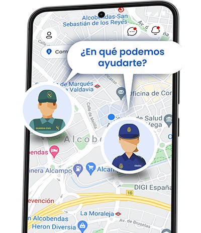 LA GUARDIA CIVIL DE ALBACETE AUXILIA A UN MENOR QUE ALERTÓ A TRAVÉS DE ALERTCOPS QUE VIAJABA EN UN TURISMO CONTRA SU VOLUNTAD