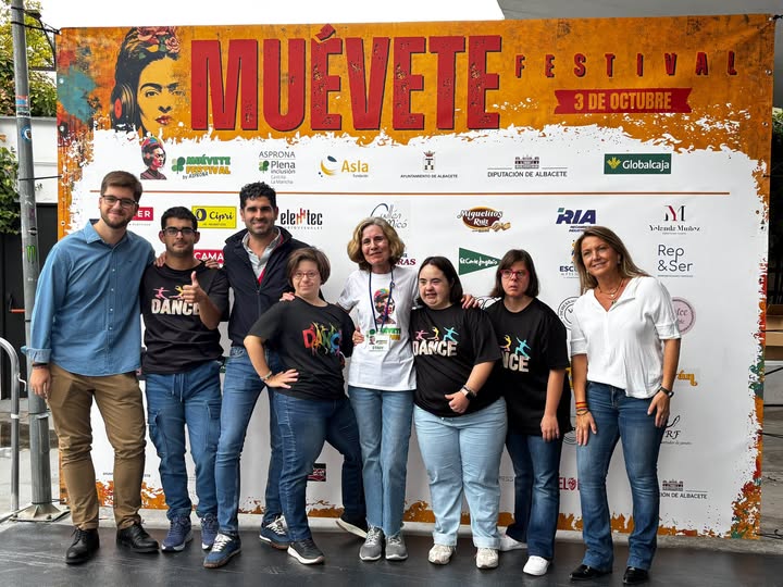 JOSÉ GONZÁLEZ REIVINDICA EN EL MUÉVETE FESTIVAL DE ASPRONA UNA INCLUSIÓN QUE TAMBIÉN SE BAILA, SE DISFRUTA Y SE COMPARTE